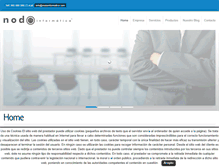 Tablet Screenshot of nodoinformatica.com